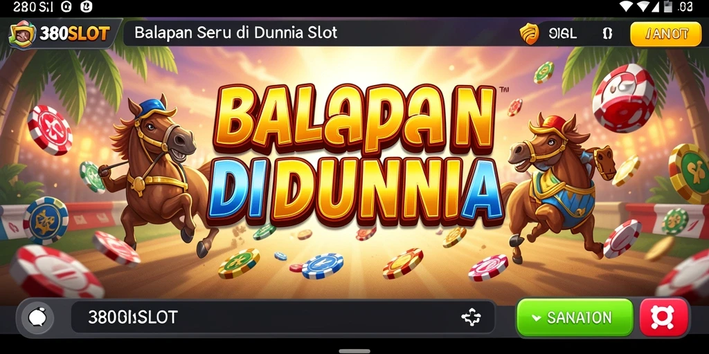 Screenshot gameplay 380SLOT menampilkan balapan yang mendebarkan.