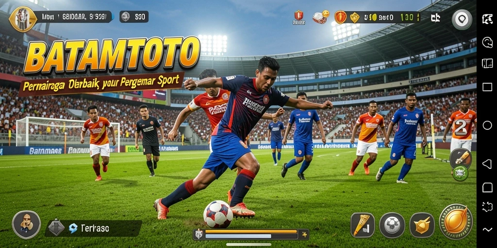 Tampilan gameplay menarik di BATAMTOTO dengan berbagai olahraga yang dapat dimainkan.