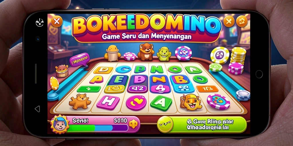 Gameplay BOKEDOMINO yang seru dan menantang dalam permainan Bingo.