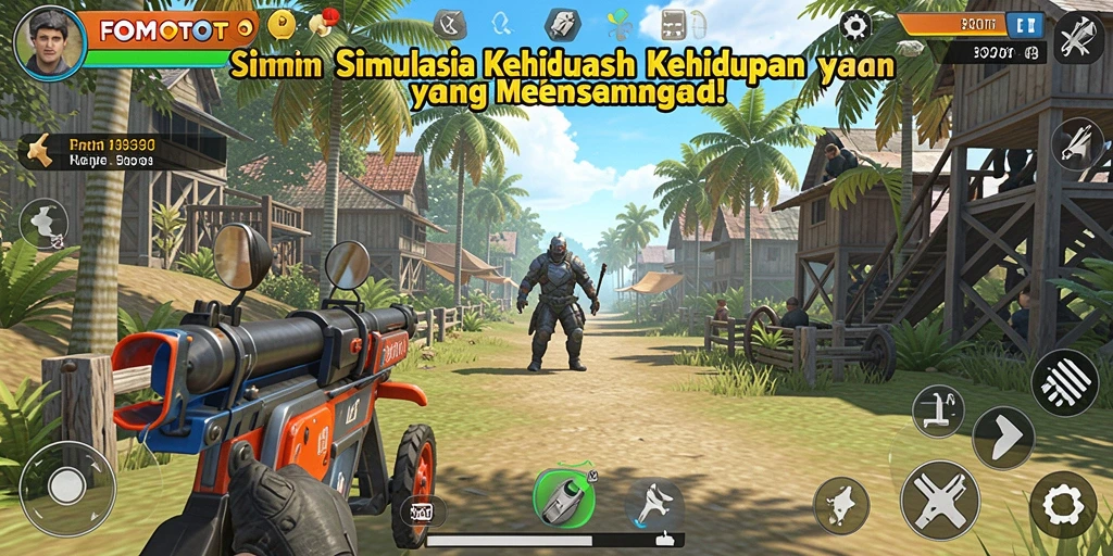 Tampilan gameplay <strong>FOMOTOTO</strong> yang menarik dan interaktif.
