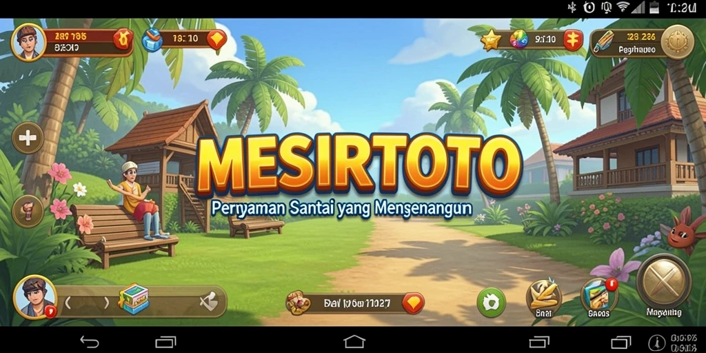 Tangkapan layar gameplay MESIRTOTO yang menunjukkan keseruan permainan.