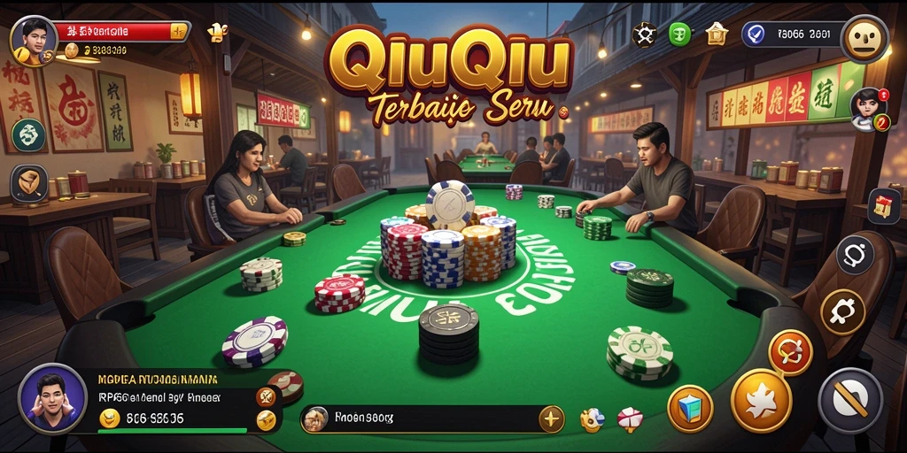 Screenshot gameplay QiuQiu RP66 yang menarik dan seru.
