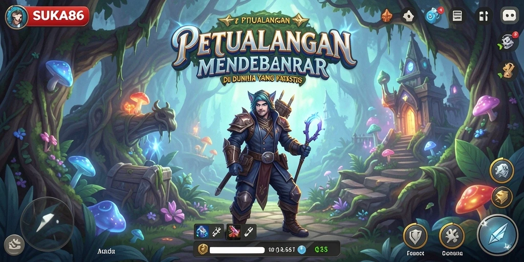 Tampilan menarik dari gameplay petualangan SUKA86 yang menunggu untuk dijelajahi.
