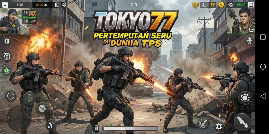 Gameplay seru dan mendebarkan dalam <strong>TOKYO77</strong>, pertempuran yang tak terlupakan.